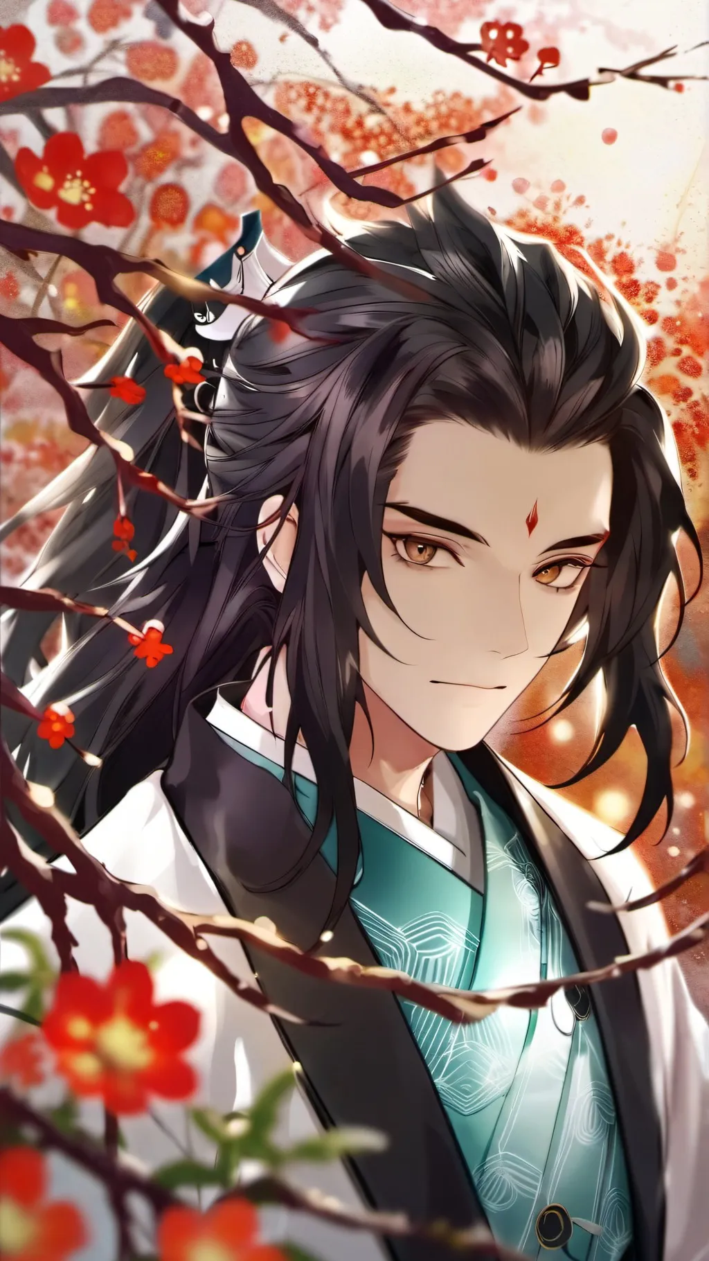 ai character: Kny Horse Riding background