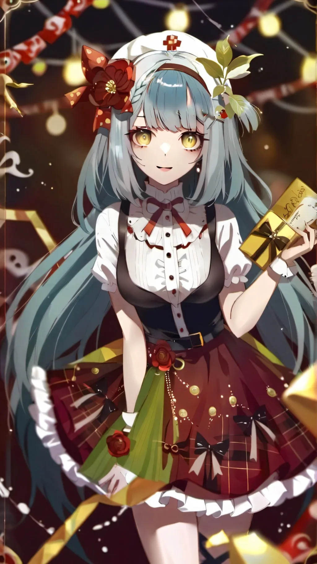ai character: Summer background