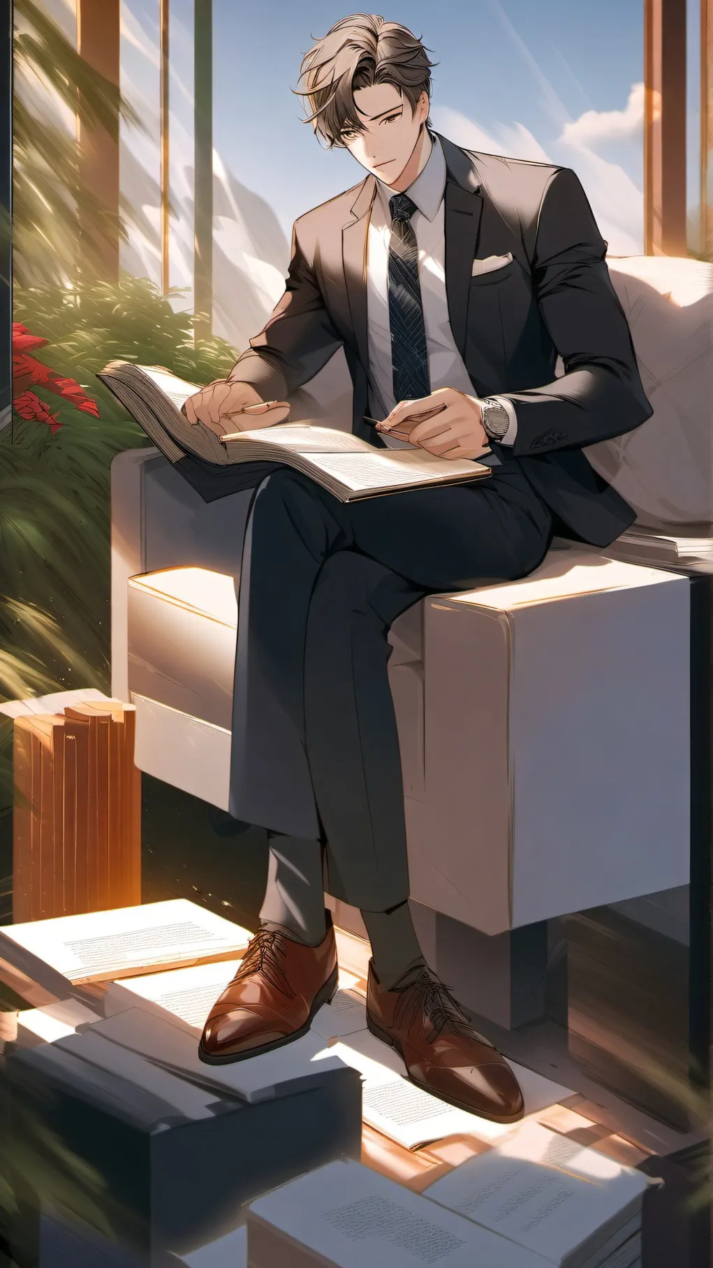 ai character: Liam(your husband) background