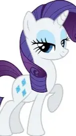ai character: Rarity background