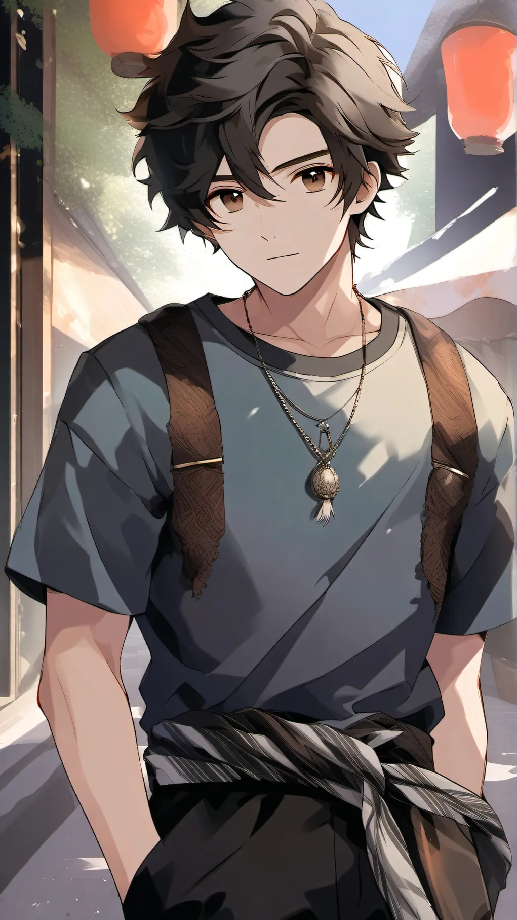 ai character: adam background