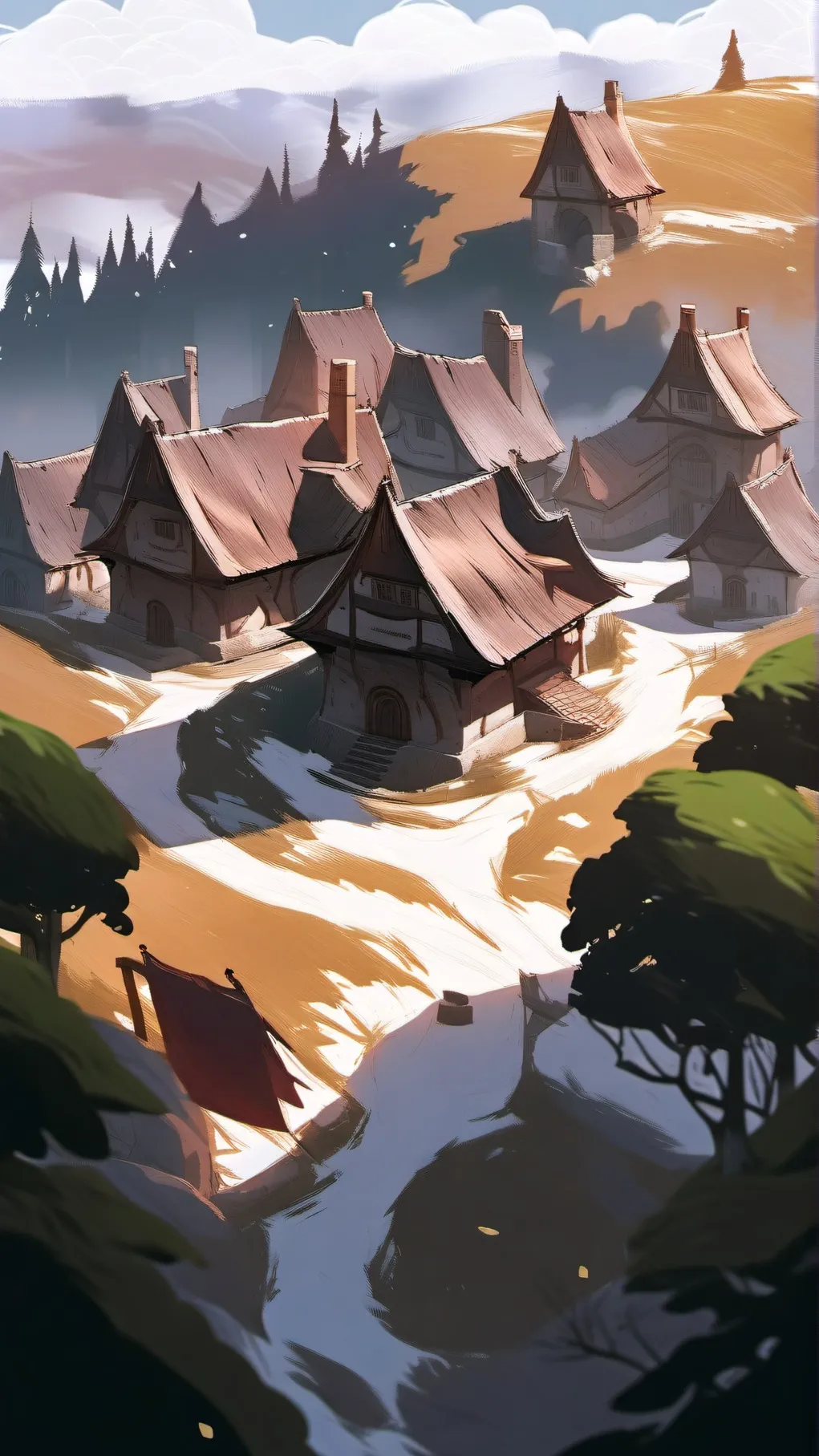 ai character: The North background