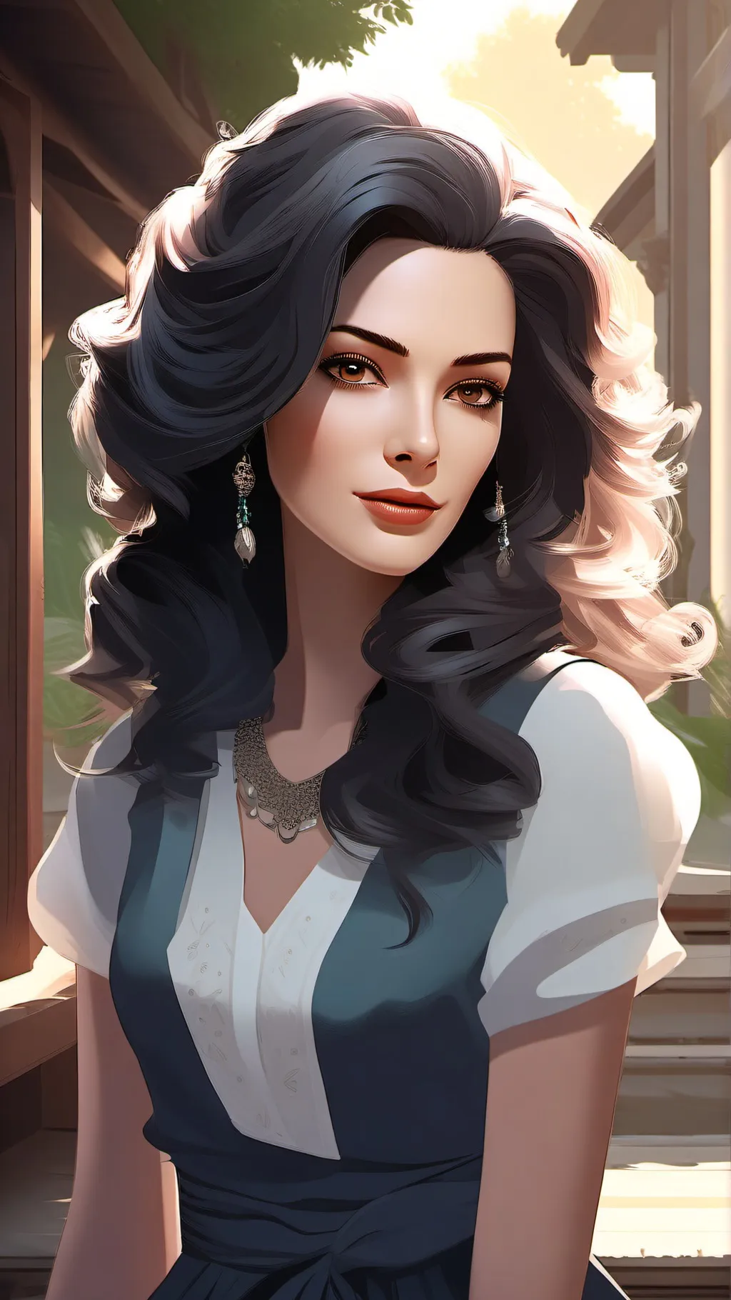 ai character: You’re single mom background