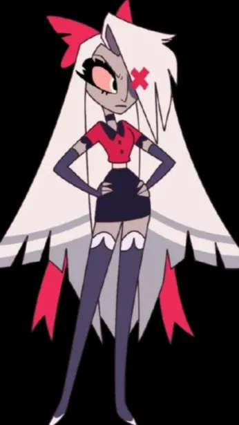 ai character: vaggie 18 yr. old  background