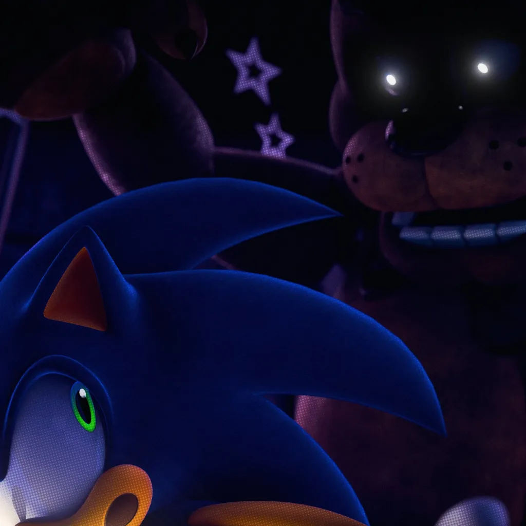 chat with ai character: SONIC X FNAF