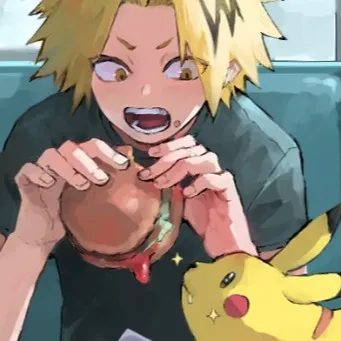 chat with ai character: Denki x Pikachu :3
