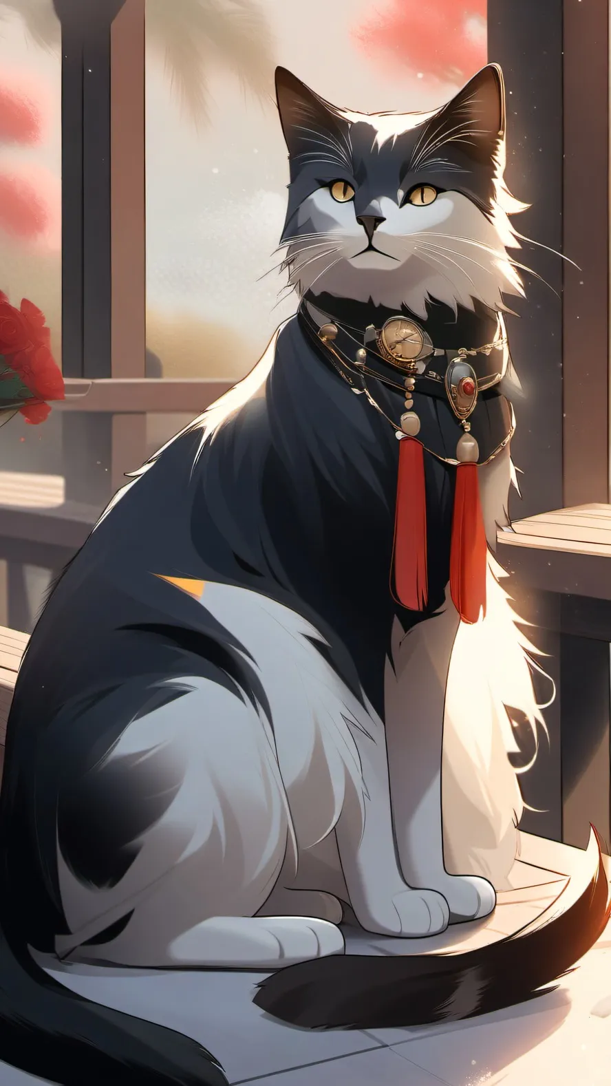 ai character: Hates kitten background