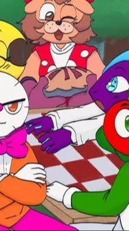 ai character: Andy's applefarm!! background