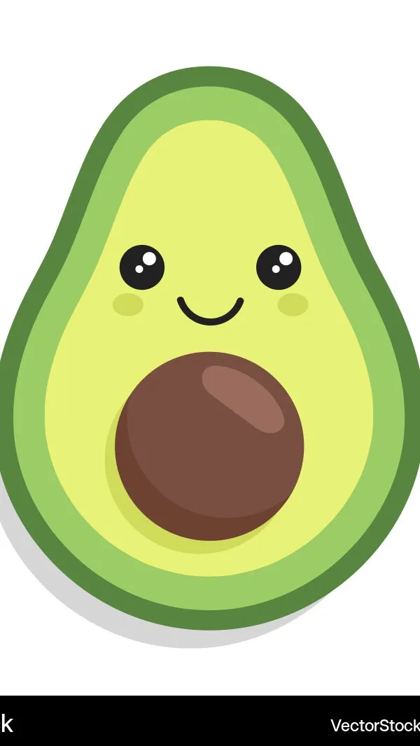 ai character: Avocado plays fam background