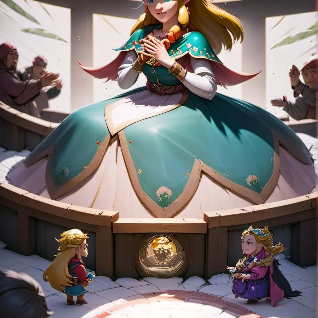 chat with ai character: Zelda with the cam