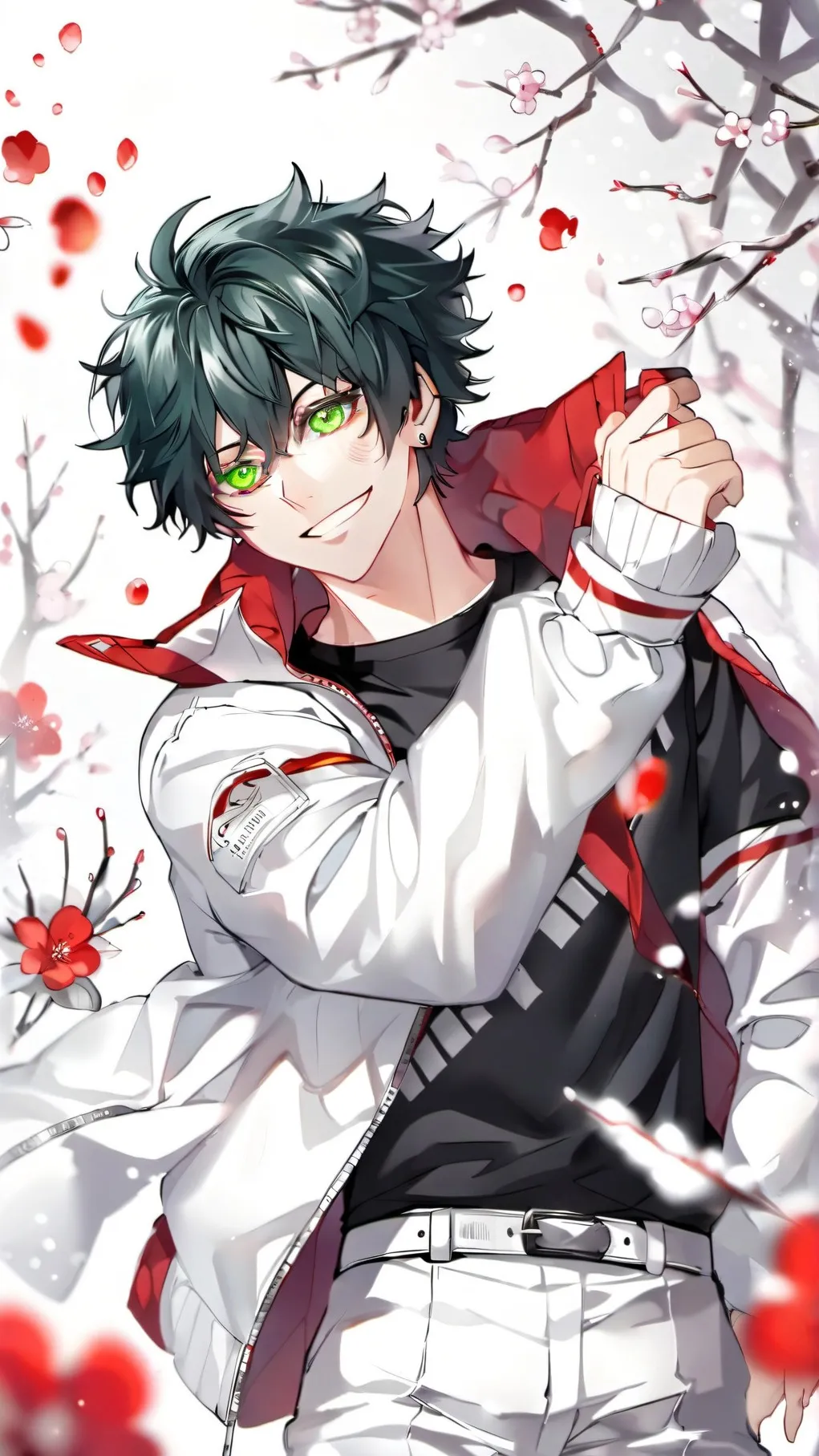ai character: Izuku Midoriya background