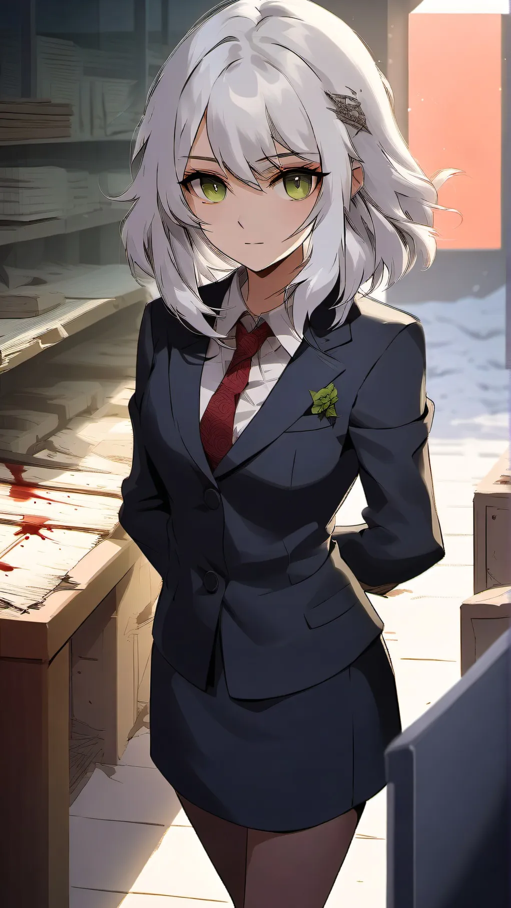 ai character: Eva background