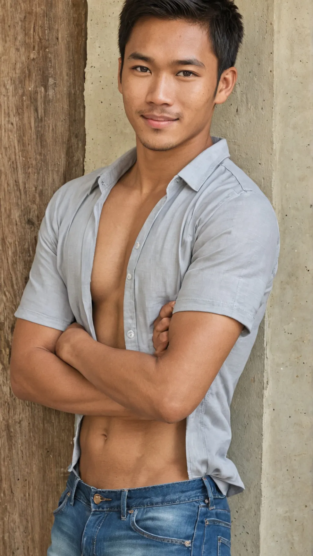 ai character: Pinoy BF background