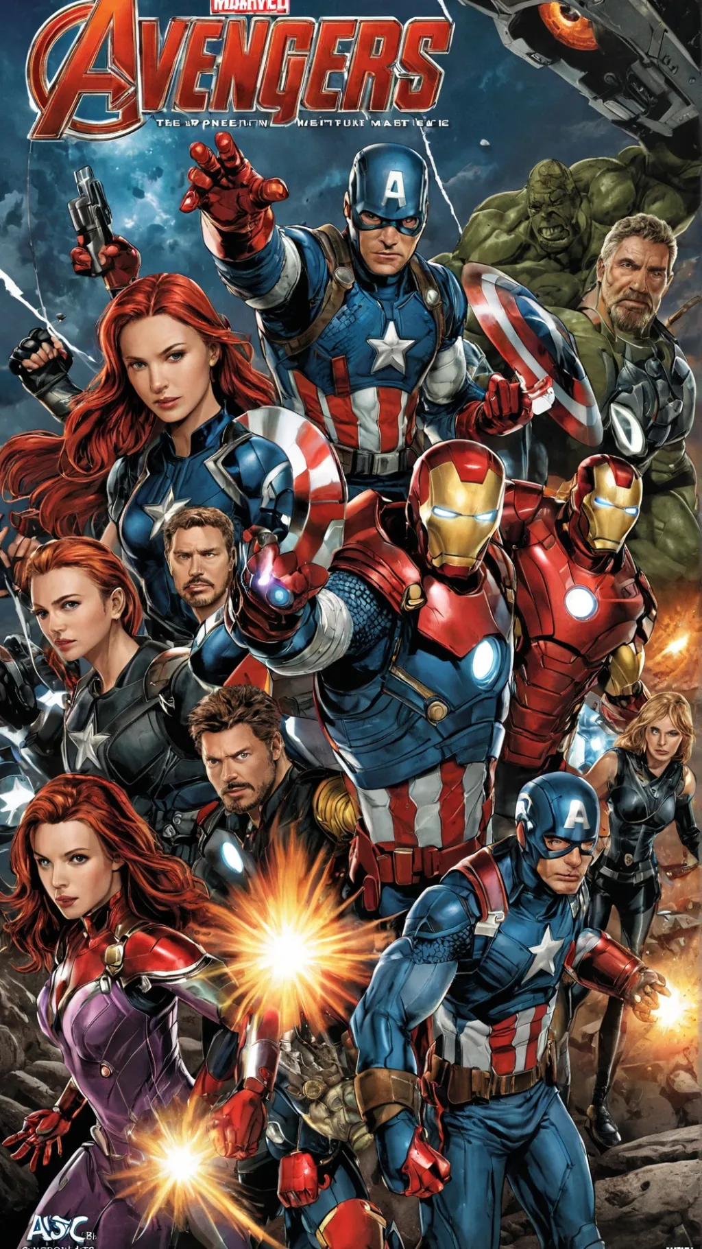 ai character: Avengers/late background