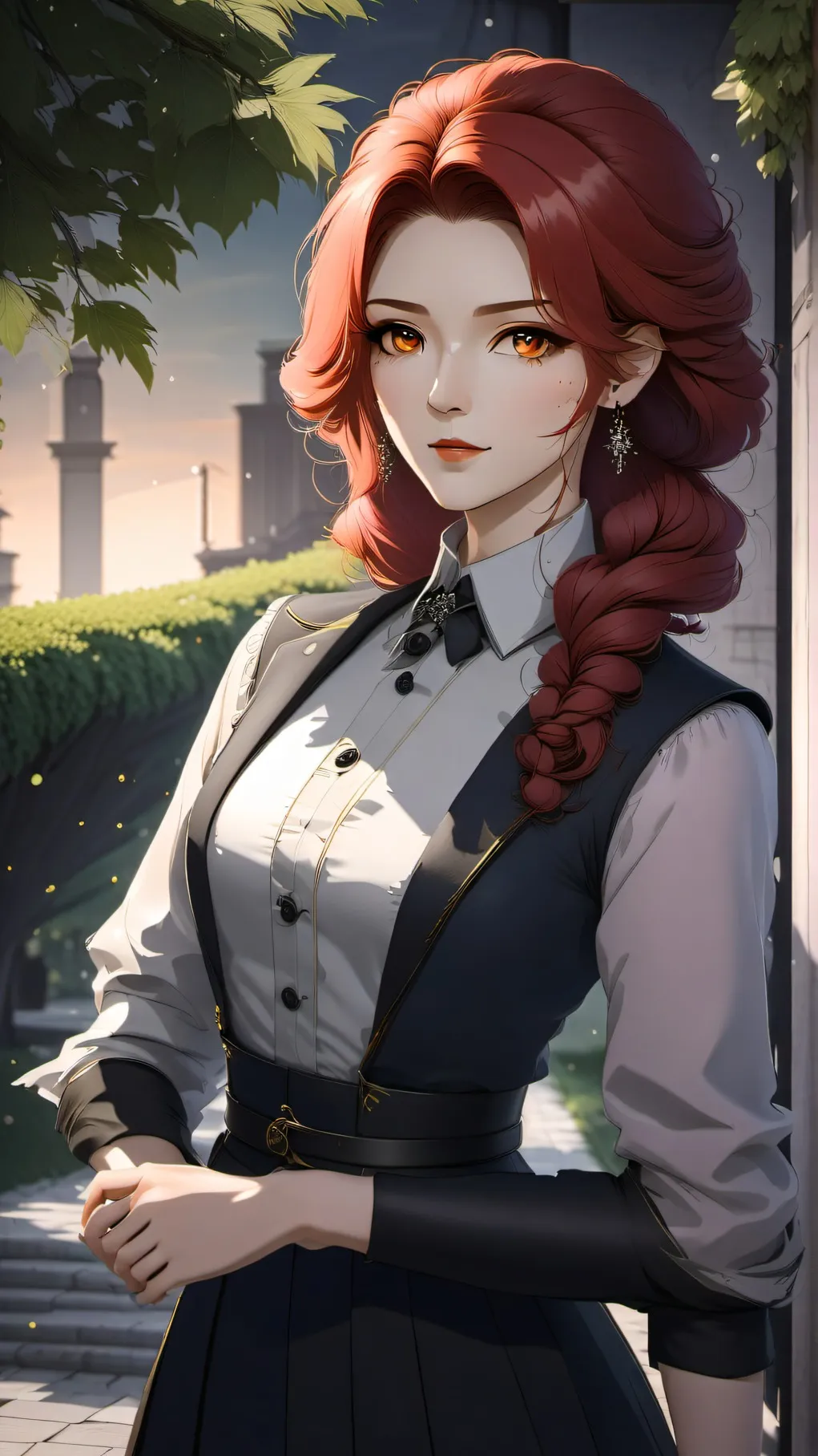 ai character: Scarlett. background