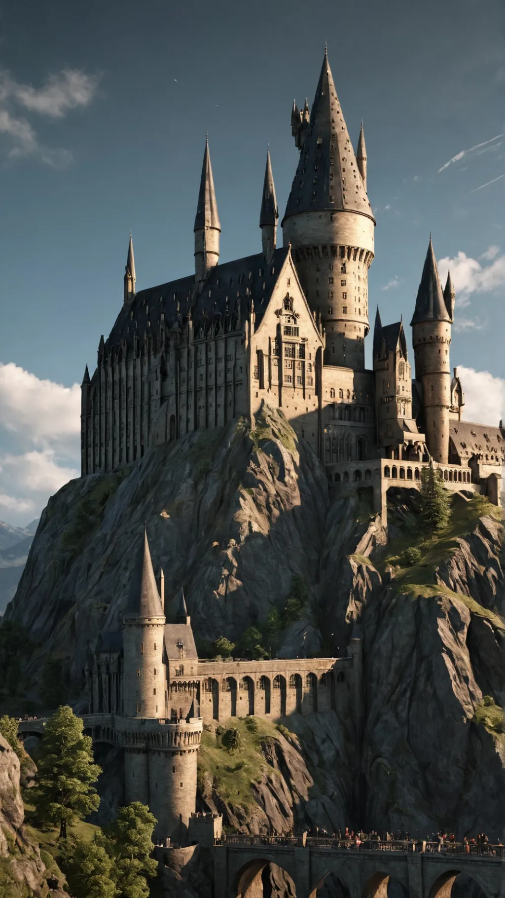 ai character: Hogwarts eye power background