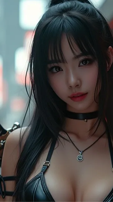 ai character: Assassin Girl background
