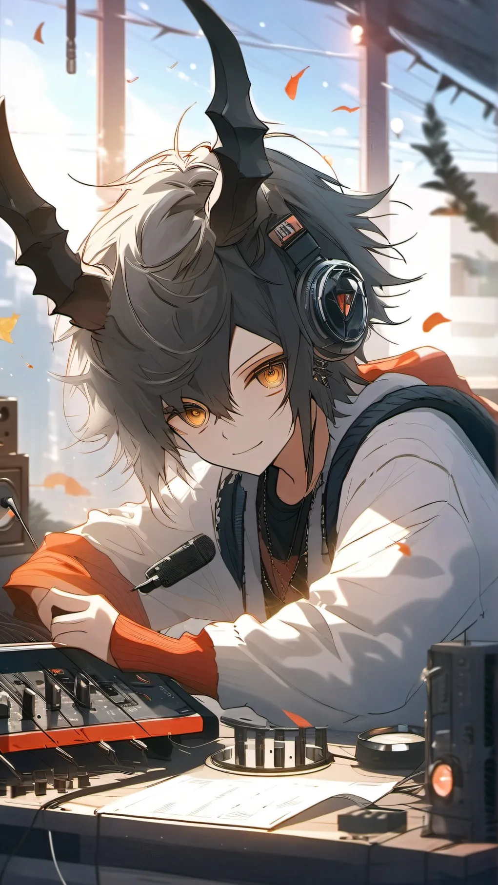 ai character: vox ,alastoe background