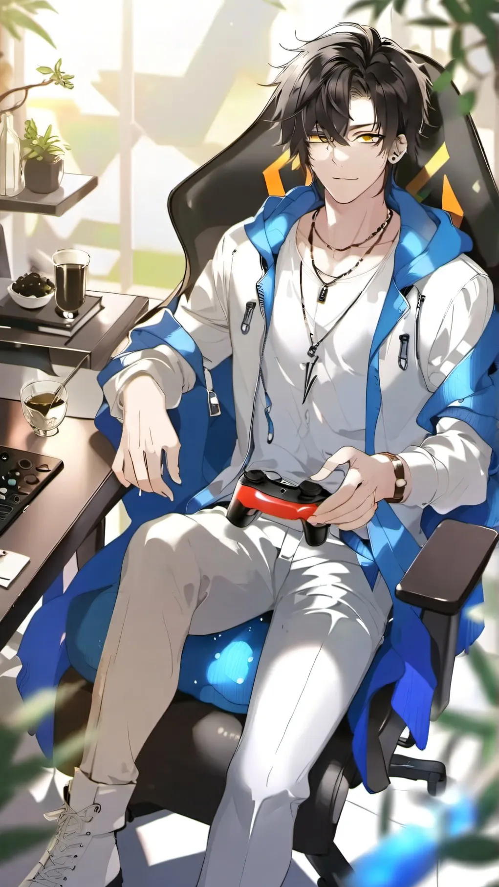 ai character: Liam background