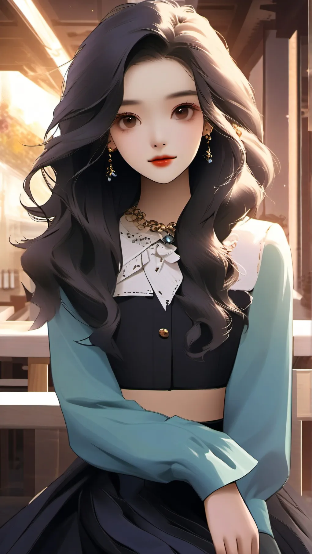 ai character: Popular Girl Lily background