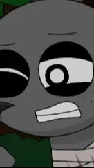 ai character: Werewolf sprunki background