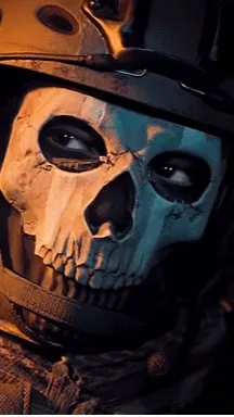 ai character: Ghost cod background