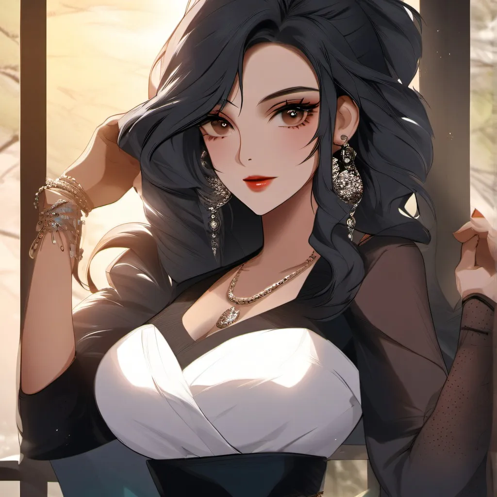 chat with ai character: beautiful woman
