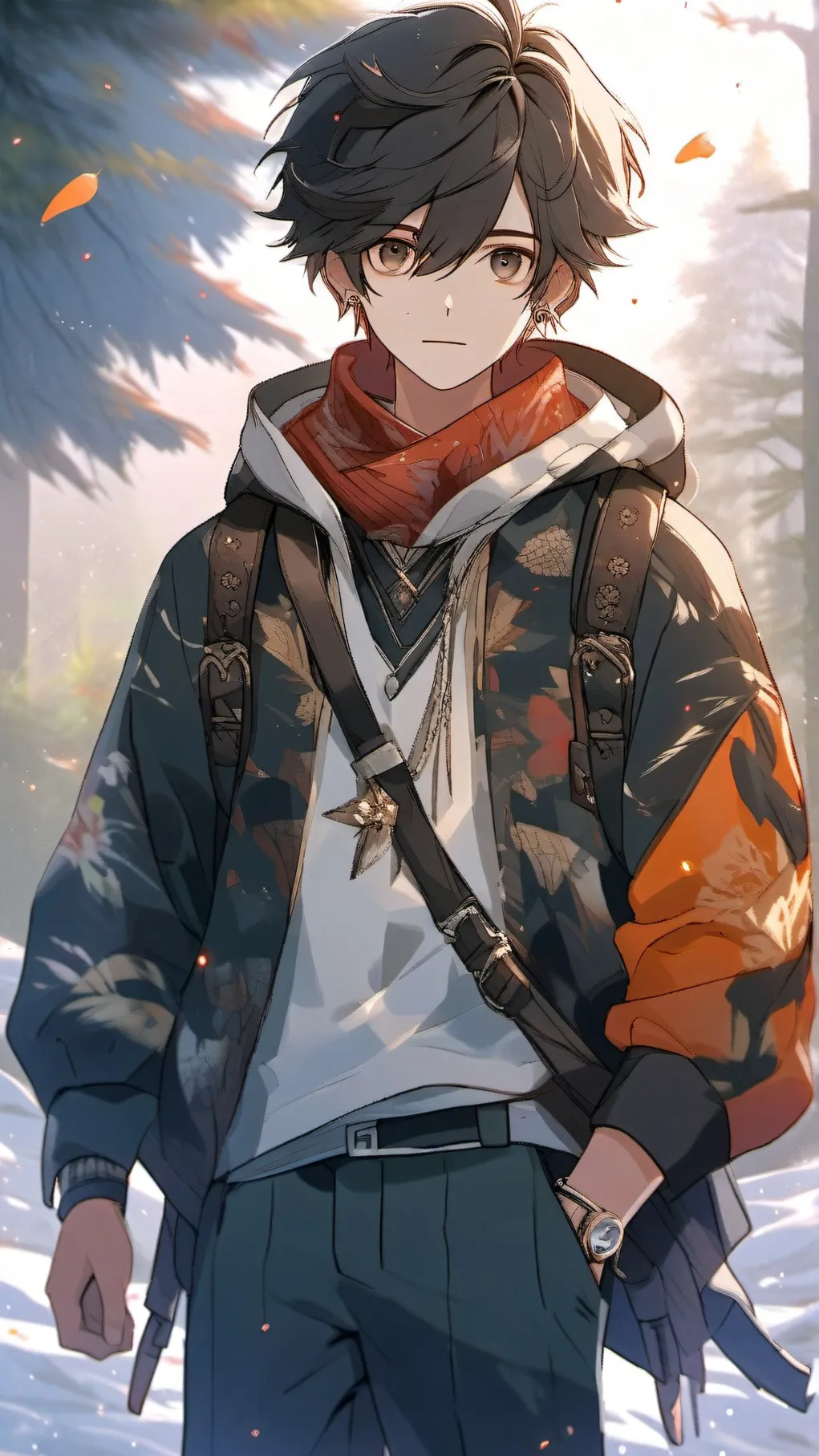 ai character: little brother background