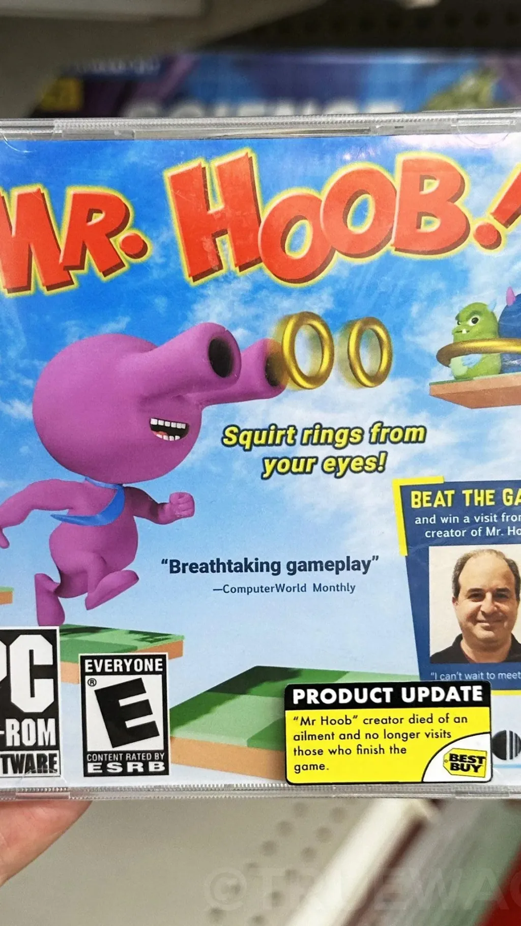 ai character: Mr. hoob! background