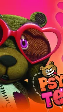 ai character: Psycho Teddy  background