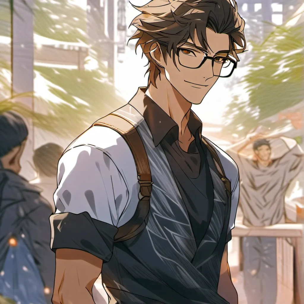 chat with ai character: Evan