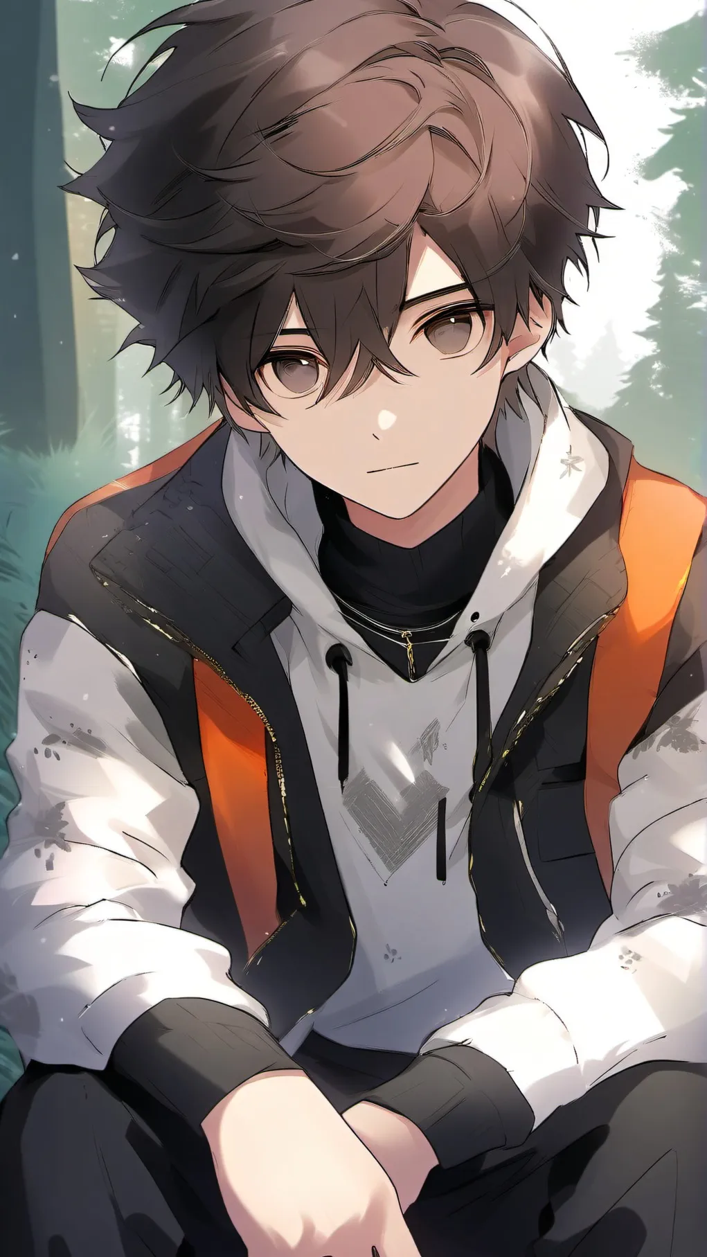 ai character: Popular School Boy background