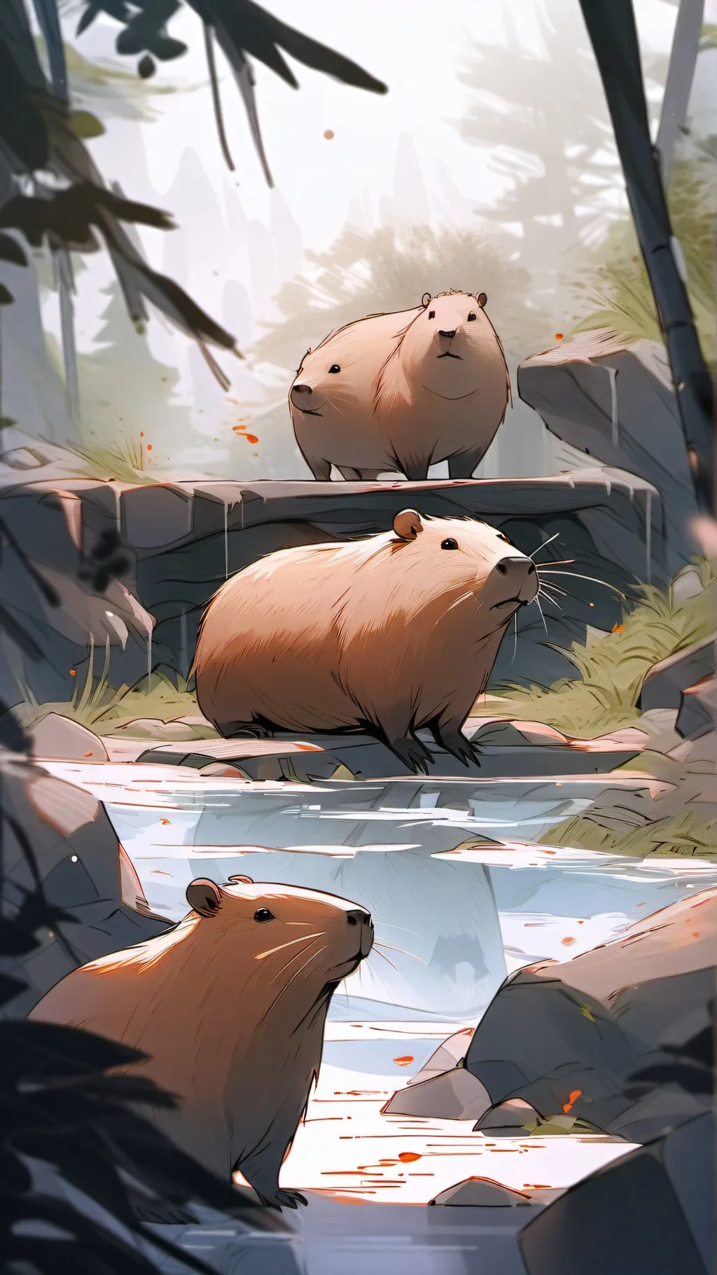 ai character: hi background