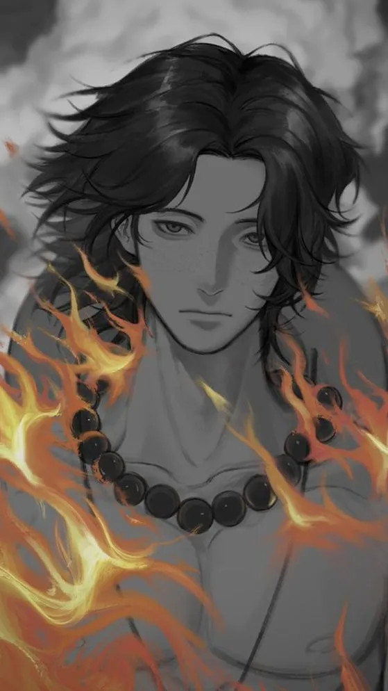 ai character: Portgas D. Ace background