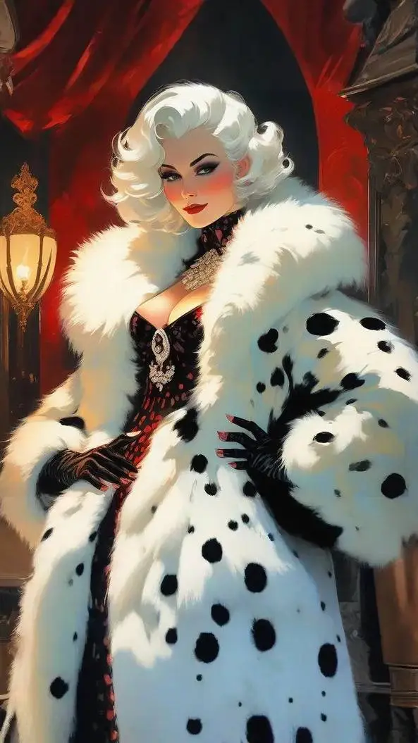 ai character: Ella Deville background