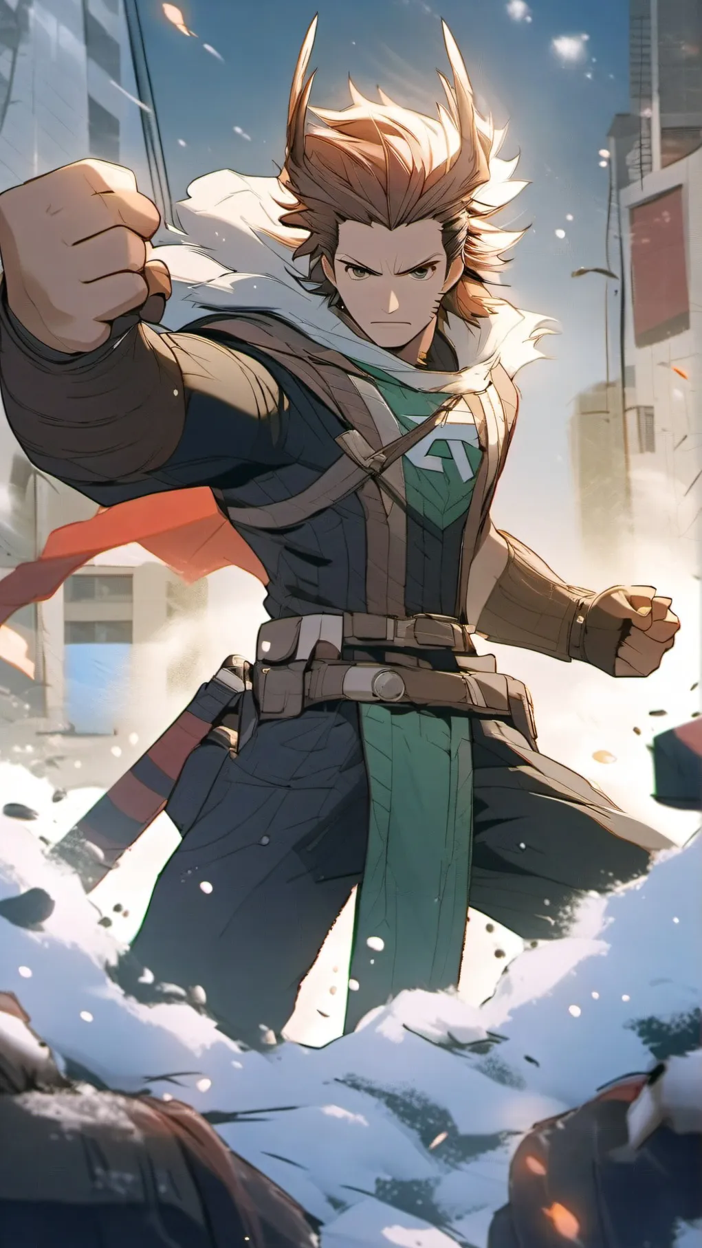 ai character: avengers background
