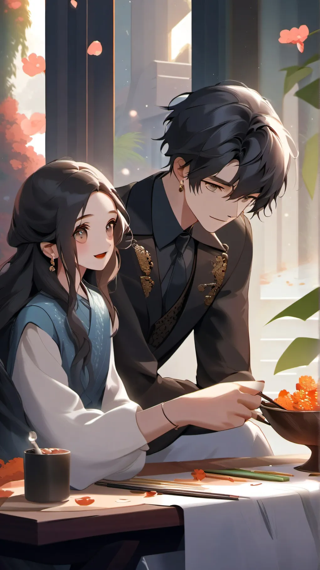 ai character: leo background