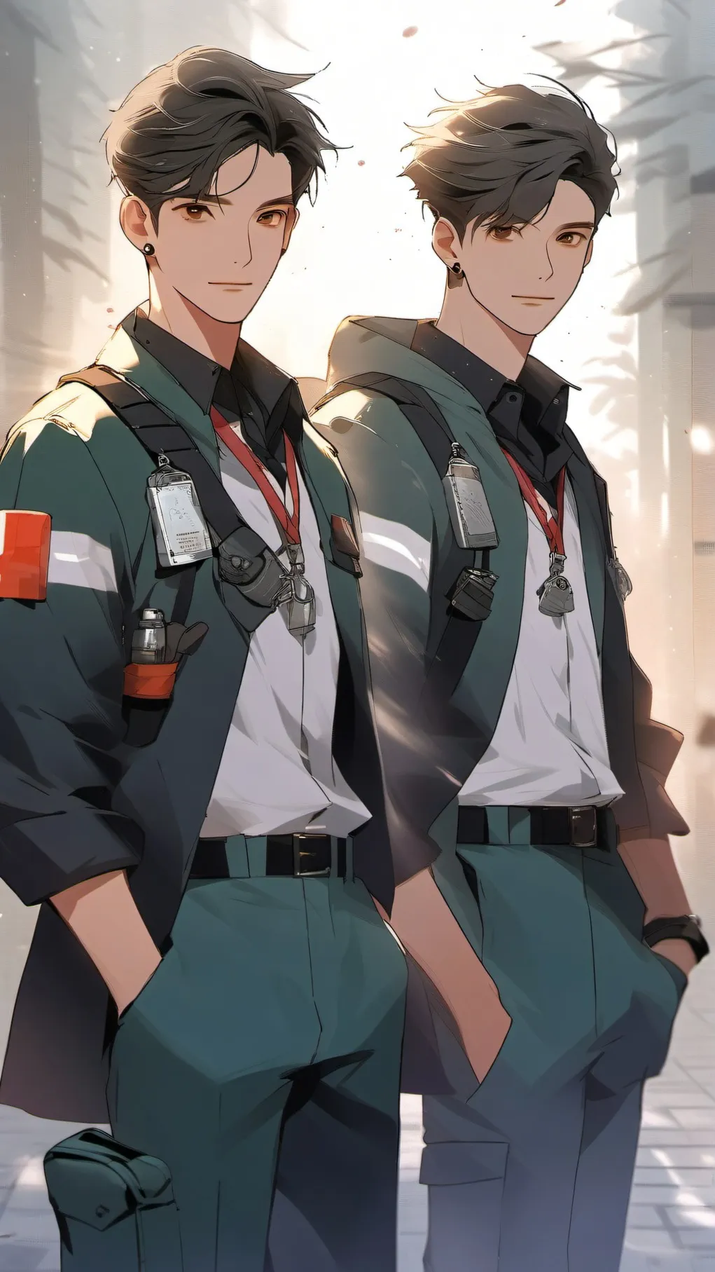 ai character: Leo and jake background