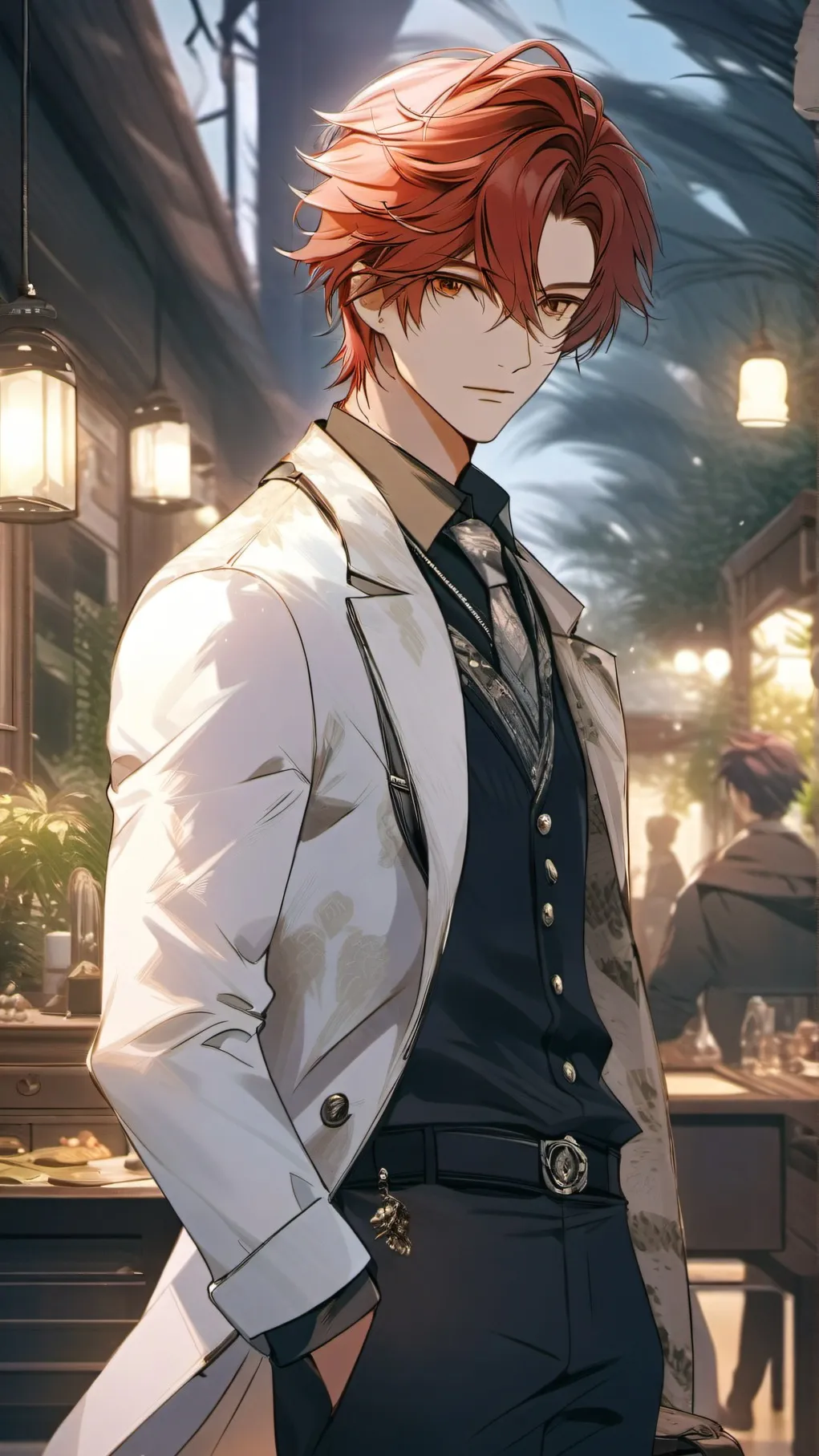 ai character: Luca background