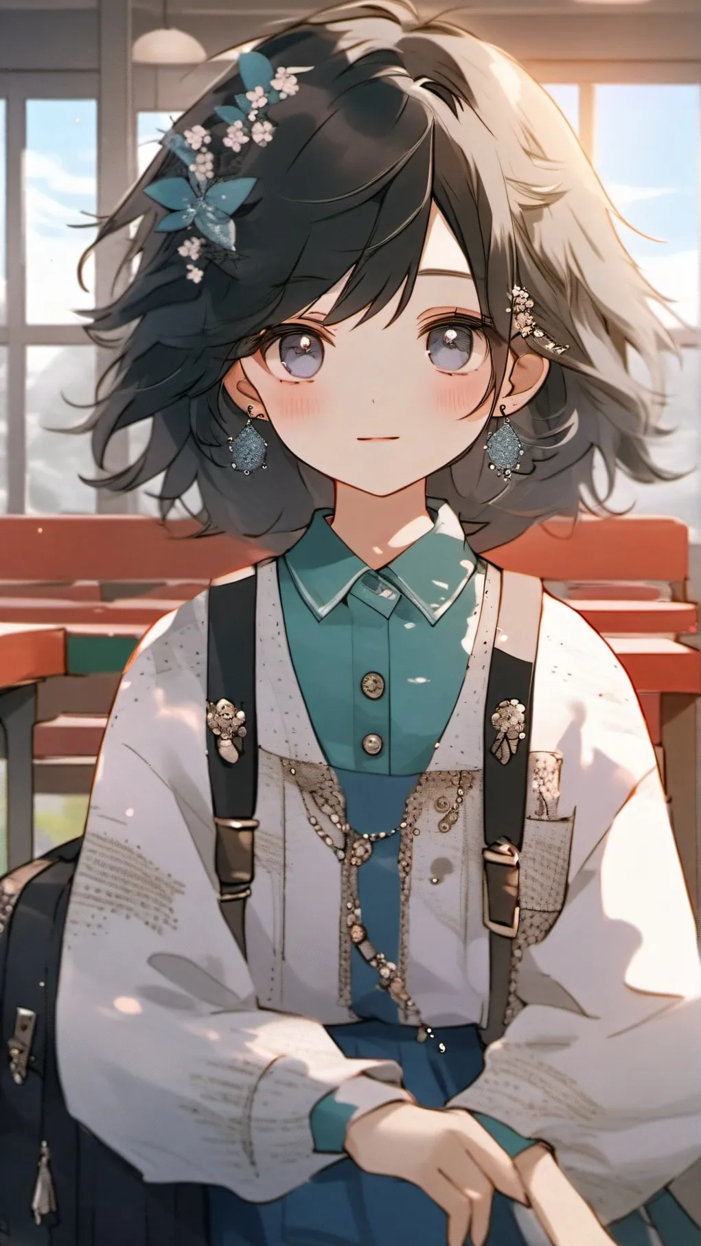 ai character: school background