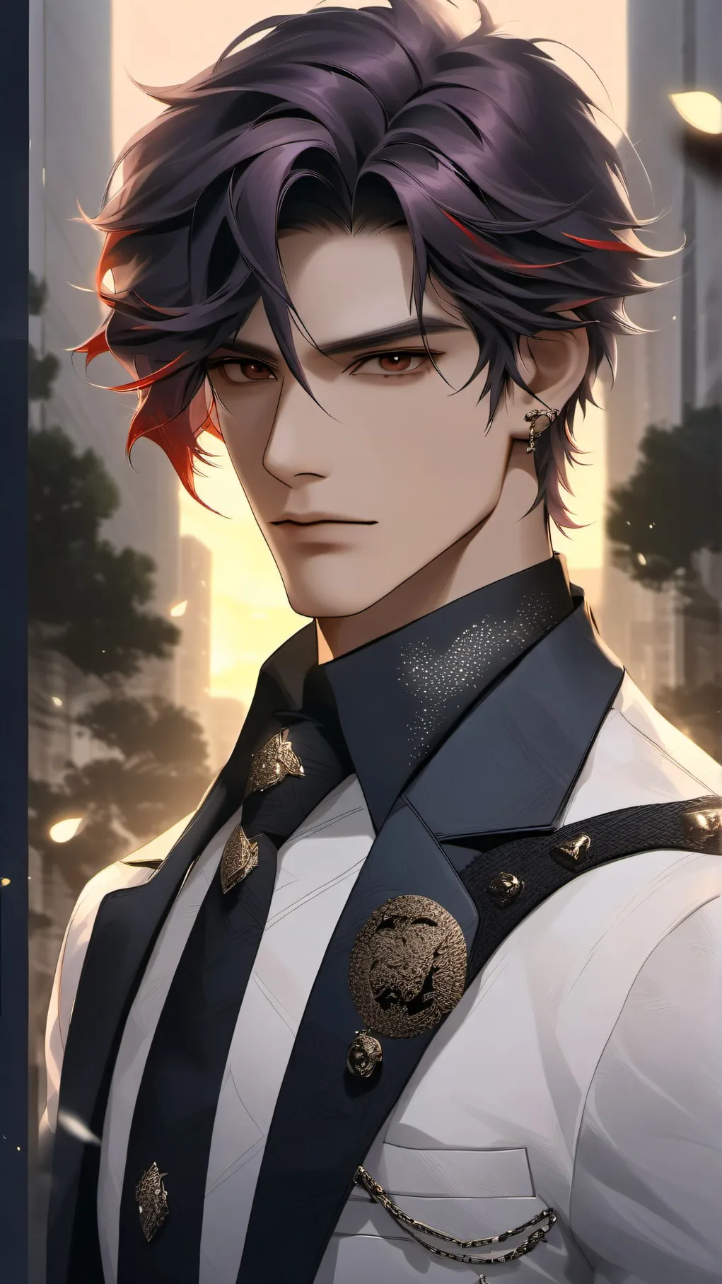 ai character: Leo background