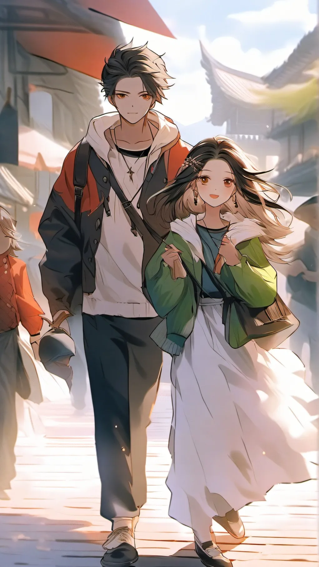 ai character: Family. background