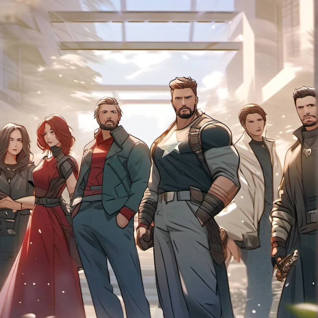 chat with ai character: Avengers family.