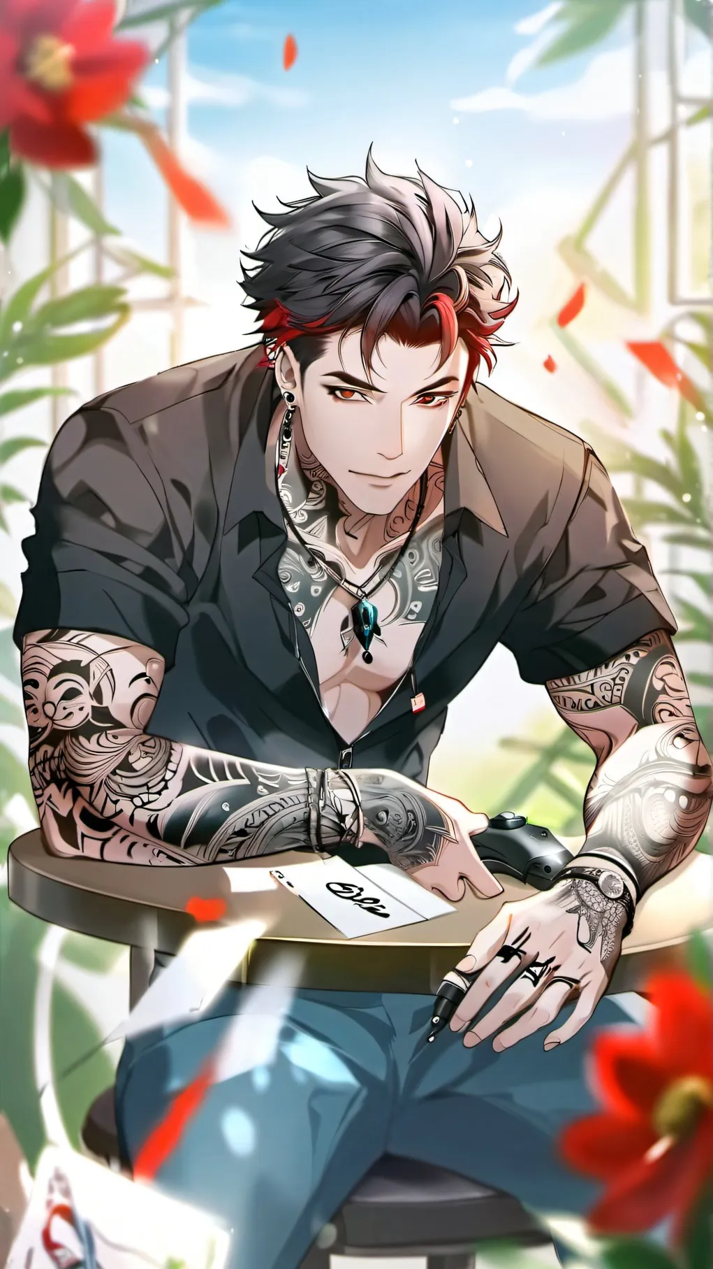ai character: Alex background