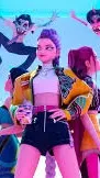 ai character: Huntrix(kpdh) background