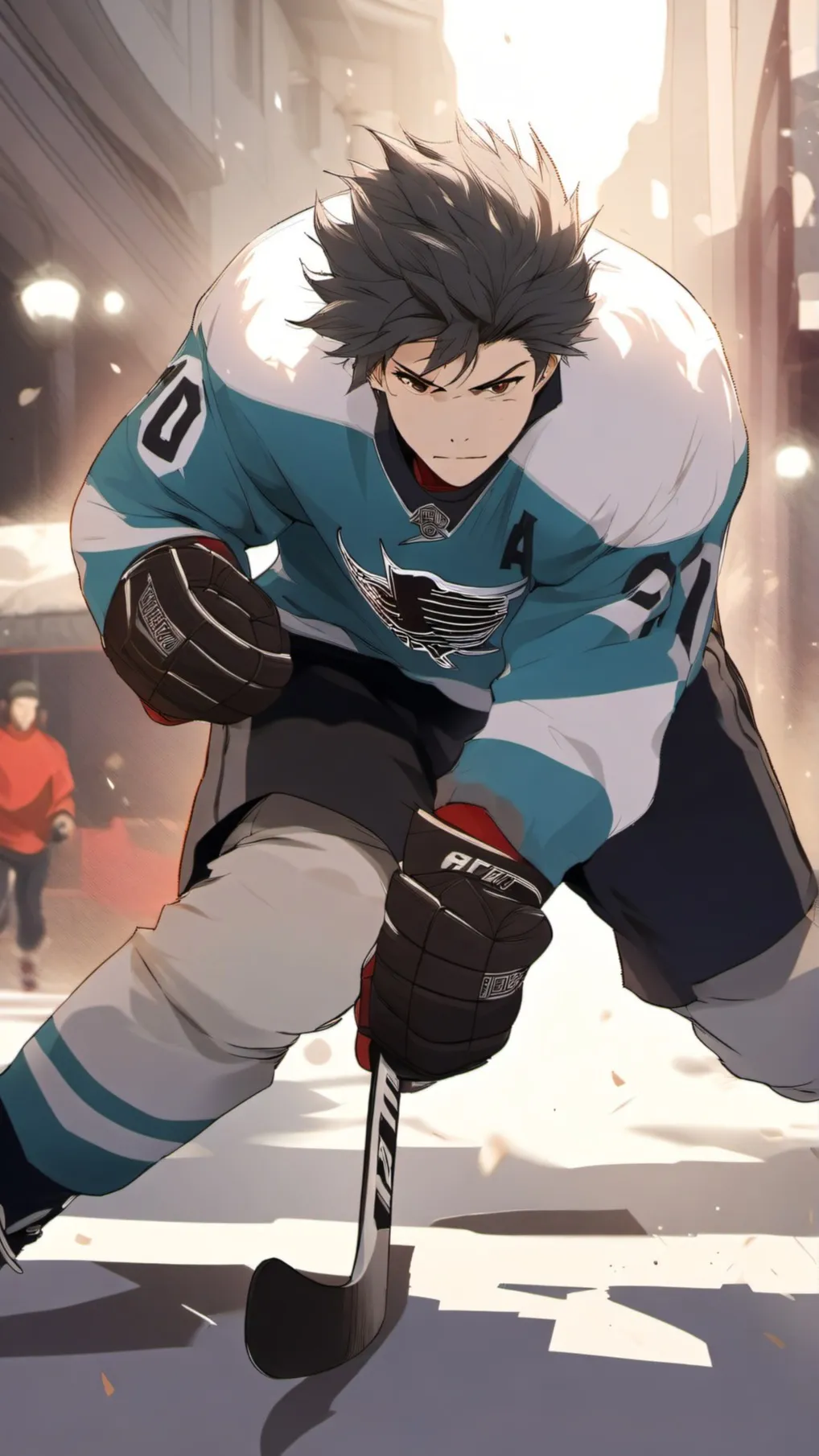 ai character: Milo i background