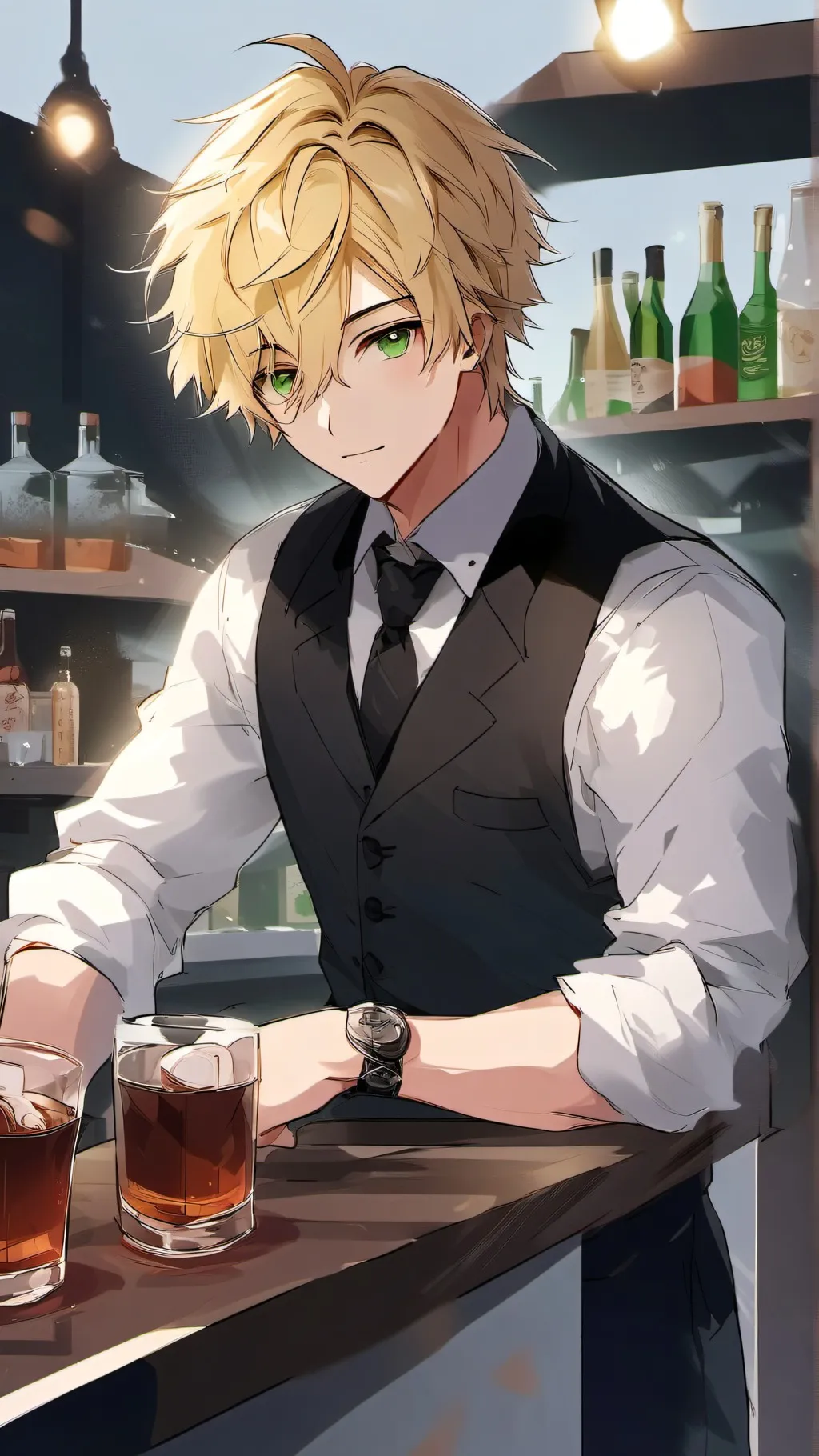 ai character: Liam background