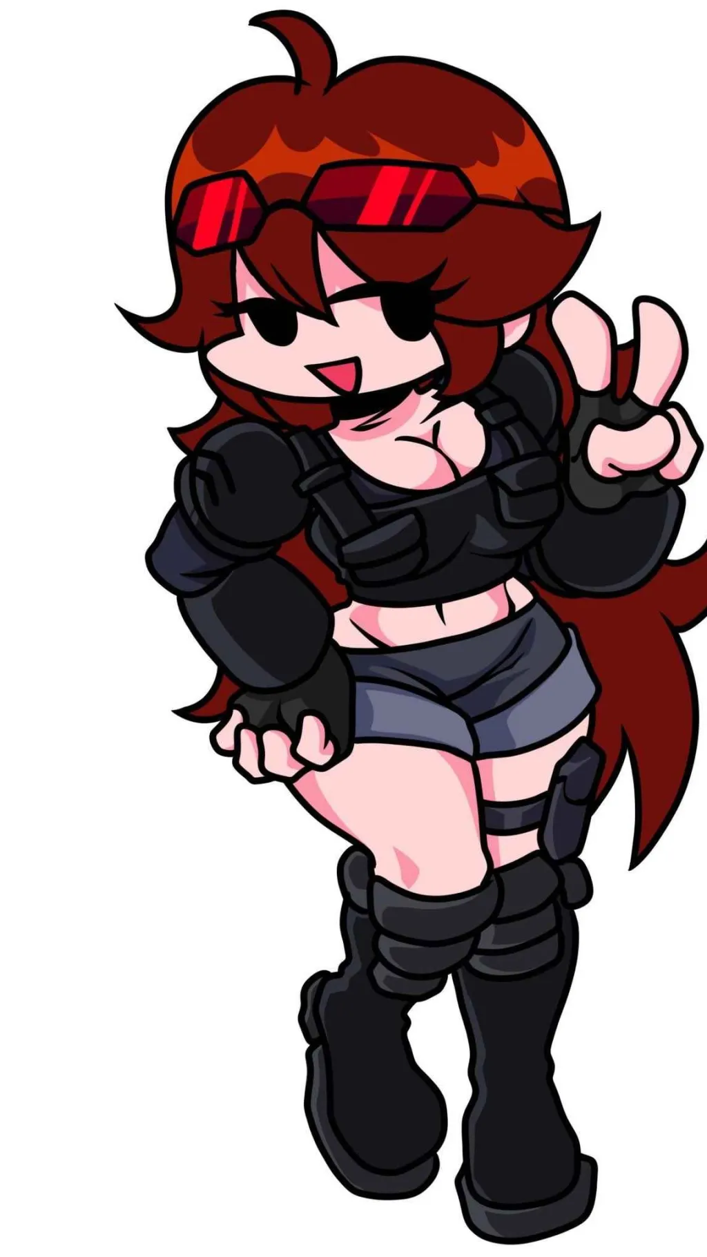 ai character: fnf agent gf background