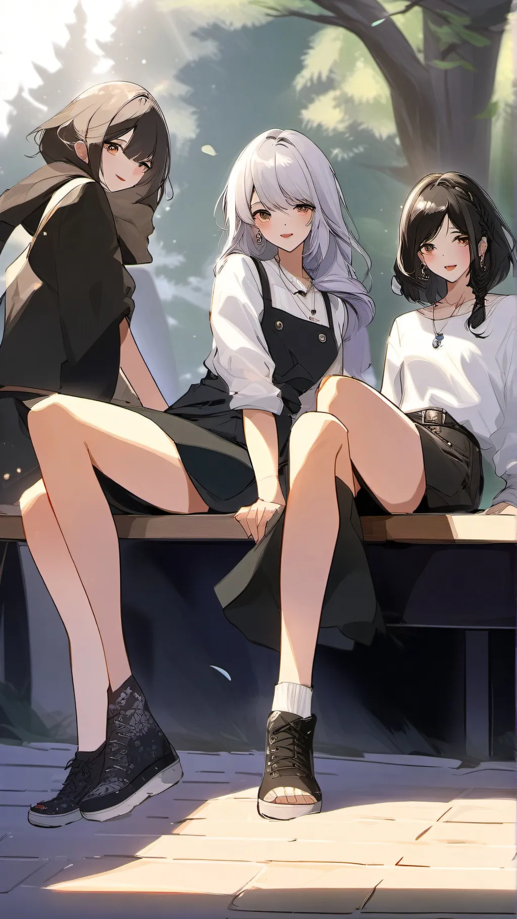 ai character: Sexy feet background