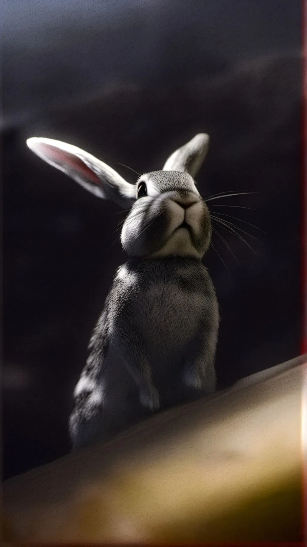 ai character: Bunny 🐇 background